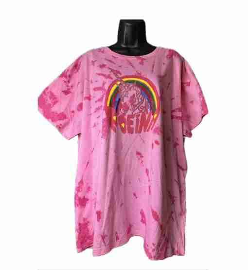 Tye Dye Poeina Unicorn Shirt with crystals