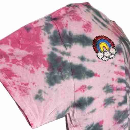 Sparkle Rainbow Tye Dye t-shirt - Image 7