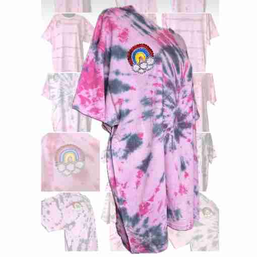 Sparkle Rainbow Tye Dye t-shirt - Image 8